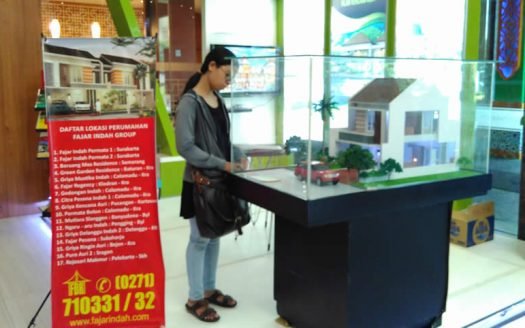 Stand Pameran Perumahan Fajar Group Di Solo Paragon Mall